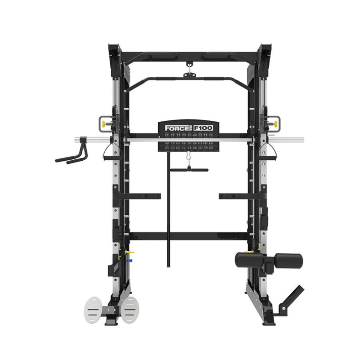 ForceUSA F100 Pin-Loaded Multi-Functional Trainer (FREE 15kg Olympic Barbell)