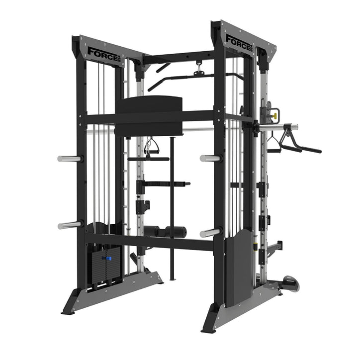 ForceUSA F100 Pin-Loaded Multi-Functional Trainer (FREE 15kg Olympic Barbell)